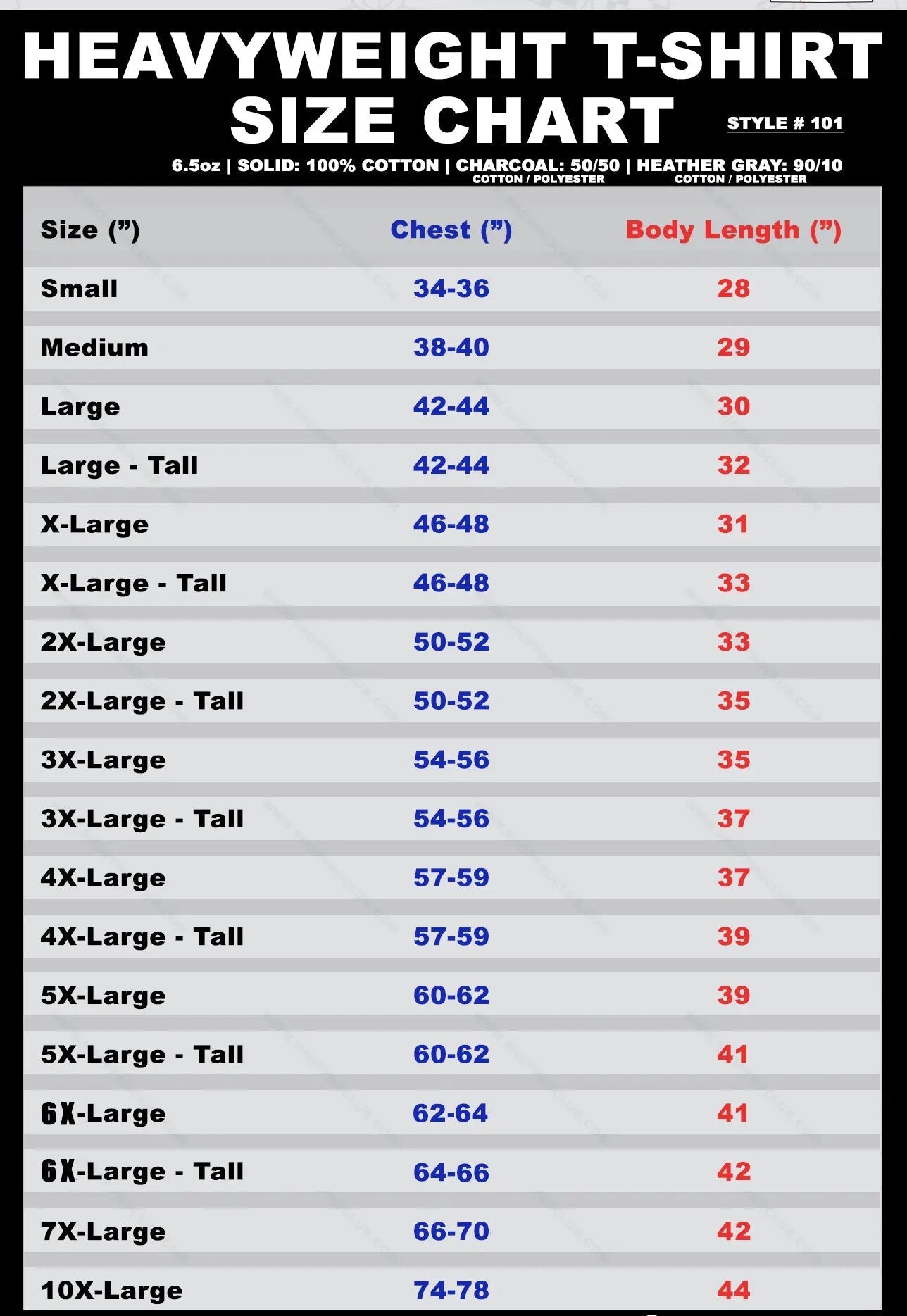 Men's Heavyweight Cotton Short Sleeve Crew Neck T-Shirt